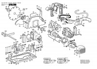 Bosch 0 601 563 042 Un-Hd Port. Circular Saw 240 V / GB Spare Parts